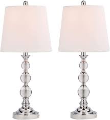 Top sellers most popular price low to high price high to low top rated products. Co Z 26 Inch Tall Bedside Living Room Table Lamps Set Of 2 With Stacked Crystal Ball Metal Base White Fabric Lamp Shade For Bedroom And Living Room Amazon Ca Tools