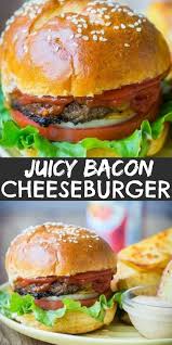 Bacon Cheeseburger Cheeseburger Recipes Homemade Burger Recipes Beef Bacon Cheese Burger Recipe