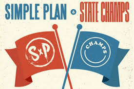 Simple Plan State Champs Tickets 10th November Murat