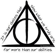 Don't worry, we're probably going to make every single one of them too. In The Harry Potter 7 Book What Does The Triangular Symbol Really Mean Quora