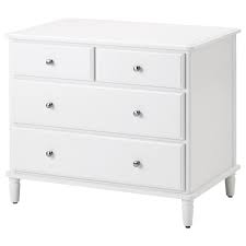 Tyssedal خزانة بـ 4 أدراج أبيض 87x76 سم Ikea