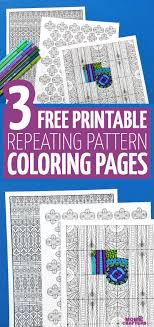 Coloring pages are all the rage these days. Free Printable Pattern Coloring Pages For Adults Moms And Crafters