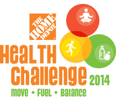 Home Depot Health Challenge Logo Health Challenge Challenges Health