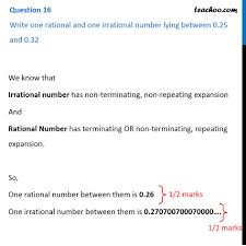 Irrational Numbers - Definition, Examples | Rational And Irrational Numbers