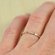 Rose Gold Wedding Band Skinny Stacking Ring 1 5mm By 1mm Etsy Rose Gold Wedding Bands Skinny Stacking Rings Gold Wedding Bands Women