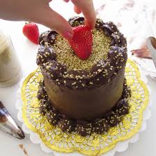 Cake baking size, temperature and baking time chart (not sure how to adjust baking times with an upscaled recipe? Mini 4 Inch Double Chocolate Layer Cake For Two The Lindsay Ann