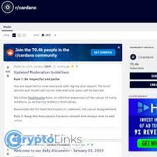 Cardano price is influenced by many things, as we have mentioned in this post. Cardano Reddit Reddit Com Cryptocurrency Subreddit