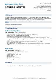 Learn about the salary, required skills, & more. Boilermaker Resume Samples Qwikresume