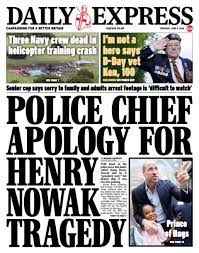 'Top cop sorry' and 'Prince of pubs'