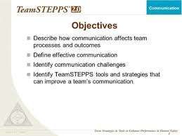 Teamstepps Fundamentals Course Module 3 Communication Agency For Health Research And Quality