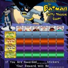 Batman Potty Training Charts Potty Training Boys Potty