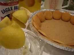 … this is another really easy to make pie that you can put together in no time, but it does need to cool and chill for a couple of hours before you dig into it. Cherry Hill Cottage The Original Lemon Ice Box Pie