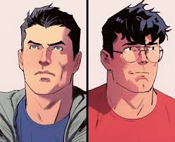 bruce wayne & clark kent by dan mora