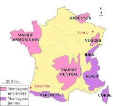 Les fleuves, montagnes, bassins et mers en france (mme les montagnes de france | classe de neige, thème sport et santé turdus la france et ses reliefs à apprendre turdus carte de france fleuves et. Les Paysages De Montagne Maxicours