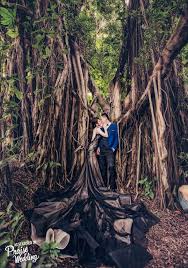 Swooning Over This Enchanted Forest Prewedding Photo Featuring A Statement Making Black Gown Pre Wedding Photos Pre Wedding Prewedding Photography
