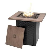 If you are looking for a functional way to store your extra propane tanks, take a look at our end tables. Tabletop Design Fire Pits Outdoor Heating The Home Depot