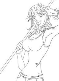 Nami One Piece Coloring Pages Coloring Pages Chibi Coloring Pages One Piece Nami
