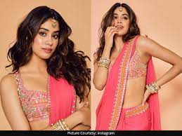 Janhvi kapoor was born in 1997. Photo Janhvi Kapoor Looks No Less Than A Diva In This Exquisite Pink Saree