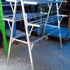 Harga plbok single jemuran baju pakaian dinding lipat stainless steel. 1