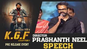 Director Prashanth Neel Speech Kgf Movie Pre Release Event Youtube Movie character names may be the only names cooler than the names of the stars that play them. director prashanth neel speech kgf movie pre release event
