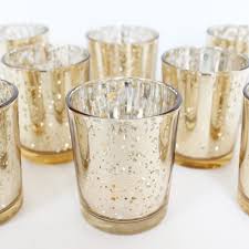 Sale Gold Mercury Glass Votive Candle Holder David Tutera 2 5 Tall Mercury Glass Votives Glass Votive Candle Holders Gold Candles