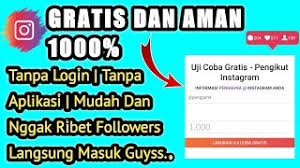 Terlebih apabila meminta data pribadi berupa username dan password. Hanya Username Cara Menambah Followers Instagram Gratis Terbukti Youtube