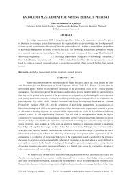 Counseling adolescents is filled with pitfalls. 2) the remaining part of the abstract should state the paper's purpose Pdf Knowledge Management For Writing Research Proposal