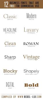 36 Fonts I Think Most Of These Are Good Examples Of Fonts I Think It S Important To Pick A Font That Goes Business Fonts Typography Fonts Typography Design