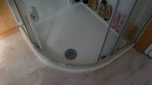 How To Unblock A Shower Trap Is Your Shower Slow To Run Away Youtube