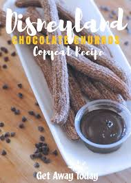 Copycat Disneyland Chocolate Churros Recipe Churros Recipe Chocolate Churros Recipes