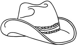 Girl wearing sailor hat and short skirt and. Realistic Cowboy Hat Picture Coloring Pages Kids Play Color Cowboy Hat Drawing Coloring Pages Cowboy Hats