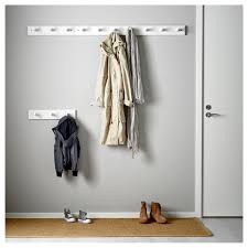 Kubbis Leiste Mit 7 Haken Weiss Ikea Deutschland Ikea Entryway Hooks Wall Organization