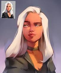 Redrawing one of my favorite artist's artwork