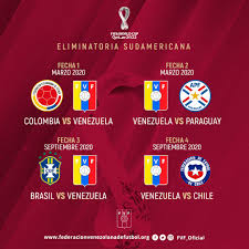 Conmebol anunció este sábado que la fecha doble de marzo quedó suspendida. Fvf Ø¹Ù„Ù‰ ØªÙˆÙŠØªØ± Listo El Calendario De Las Eliminatorias De Conmebol Al Mundial De Qatar 2022 Fvf Vinotinto Https T Co Bga2uxkdng Https T Co 5fepgyqk2v