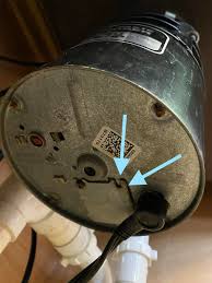 bottom of sink disposal unit. easy fix