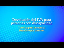 Si no resides dentro de la ue, puedes recuperar el iva pagado por objetos que sacas de la ue. Devolucion Del Iva Para Personas Con Discapacidad Tutorial Youtube