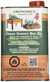 It should be kept in an airtight container with minimum air space. Gronomics Gbo1q Cedar Garden Bed Oil 1 Quart Buy Online In Qatar At Qatar Desertcart Com Productid 10826925