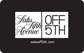 We did not find results for: Saks Fifth Avenue Off 5th Gift Card Kroger