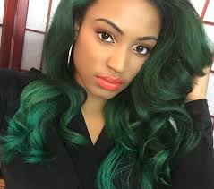 If you use a heavy color filter that obscures the true color/detail of your hair we may remove the post and ask you to resubmit. Emerald Hair Using The Color Emerald By Adore Green Hair Dark Green Hair Emerald Green Hair