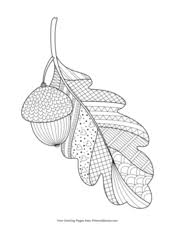 Cute halloween coloring pages to print. Fall Coloring Pages Free Printable Pdf From Primarygames