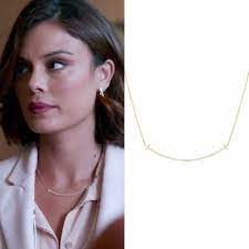 Cristal Flores Wears This Tiffany Tiffany T Smile Necklace On Dynasty 1x05 Tiffany And Co Necklace Tiffany T Nathalie Kelley