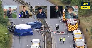 Five young men killed in a head-on collision on the A66 near Middlesbrough  have been named locally as Makai Saddington, Cole Worthy, Theo Rae, Michael  Cahill and a fifth man known to