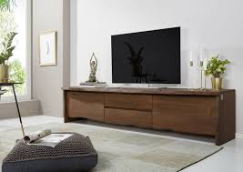 Tv schrank geschlossen tv schrank geschlossen with tv schrank. Tv Board Akazie 220x45x50 Braun Lackiert Live Edge 804 Haus Deko Tv Mobel Schrank Mit Schubladen