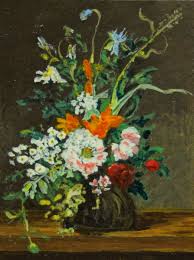 Pat olson fine art and whimsy. Stephanie Guy Fine Art Famous Paintings In Miniature Flowers In A Vase By Rachel Ruysch Circa 1685