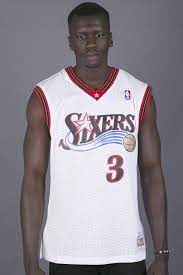 The most common white sixers jersey material is cotton. Philadelphia 76ers Hwc Swingman Jersey Allen Iverson White Mens Stateside Sports
