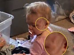 Horrifying Video Shows Violent Ghost Who Attacked Baby Girl In Her Cot Daily Record