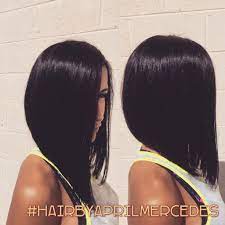 The angled bob hairstyle, for instance, where your hair is shorter in the back and longer in the front, is an easy way to switch up your look without making a. Pin On Hair Is Life