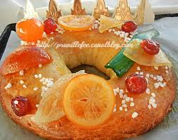 Pogne aux fruits confits - ma galette à moi ... Bonne Epiphanie ! -  Prunille fait son show...