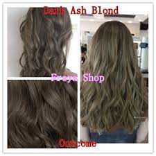 Home ❏ hair colors ❏ blonde hair. Dark Ash Blond Hair Color With Oxidant 6 1 Bremod Permanent Hair Color Shopee Philippines
