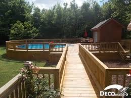 As many styles and options there are to build an above ground pool deck, there are just as many variables when it comes to the costs associated with building a deck, including: 21 The Ultimate Guide To Above Ground Pool Ideas With Picture